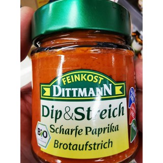 feinkost dip streich paprika ซอสจิ้มพริกรสปาปริก้า 130g.