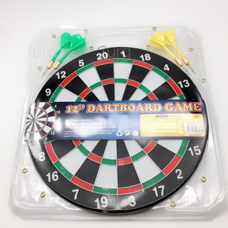 Everdayitems  0050400522 กระดานปาเป้า Dart Board 12"