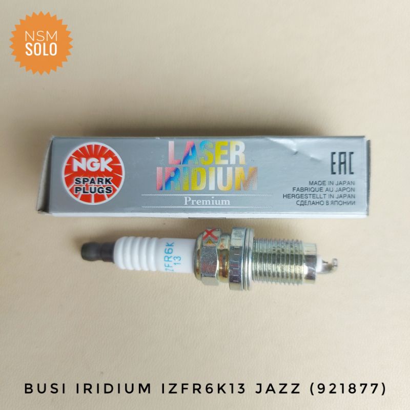 หัวเทียน NGK IZFR6K13 Iridium สําหรับ Honda Jazz