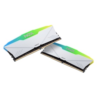 RAM DDR4(3200) 16GB (8GBX2) APACER NOX RGB WHITE