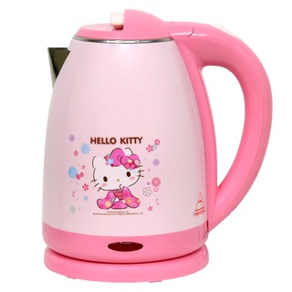 [ ลูกค้าใหม่ ลด 200.- ]  HELLO KITTY กาต้มน้ำไฟฟ้าไร้สายลายคิตตี้  1.8 ลิตร รุ่น PCK-185