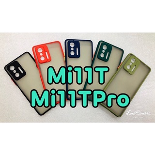 ***Case Mi11T/Mi11TPro พร้อมส่งในไทย***เคสขอบนิ่มหลังแข็งขุ่น คลุมกล้อง For Xiaomi Mi11T/Mi11T Pro กันกระแทก