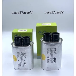 คาปาซิเตอร์ ไมโครเวฟ 0.85-1.10uf คอนเดนเซอร์ ไมโครเวฟ (ขั้วขาใหญ่ 6mm.)
