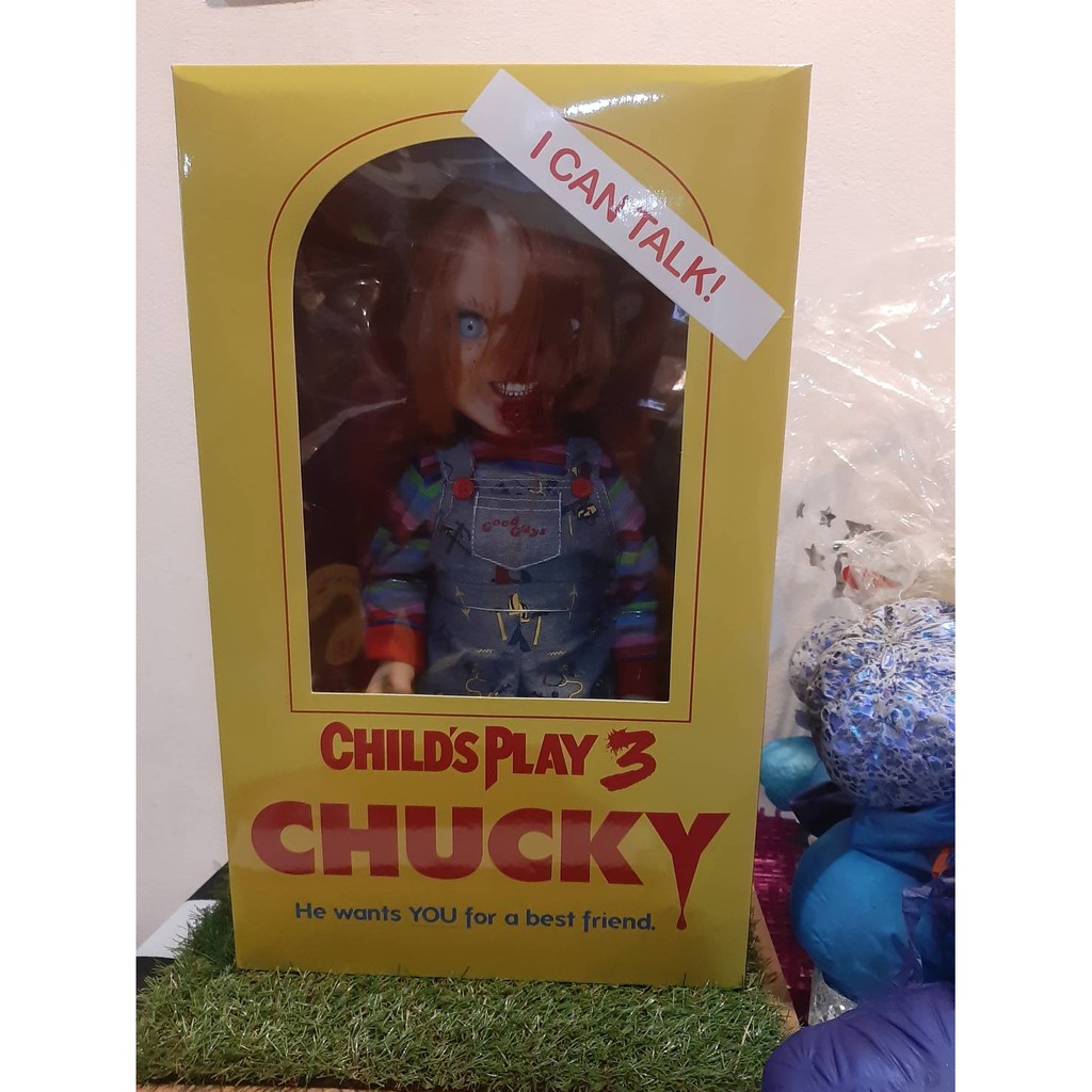 ตุ๊กตาชัคกี้ Chucky สินค้า Mezco Toyz สูง 15 นิ้ว พูดได้