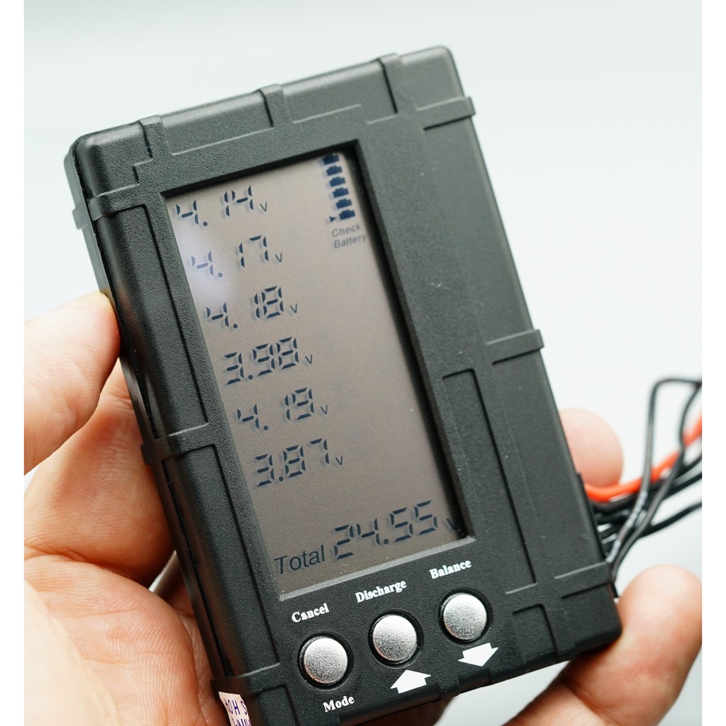 3 in 1 Li-Polymer / Li-Fe Battery Balancer LCD Display (ส่งจากประเทศไทย)