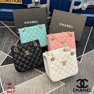 กระเป๋าสะพายข้าง Chanel  size 7” พร้อมกล่อง