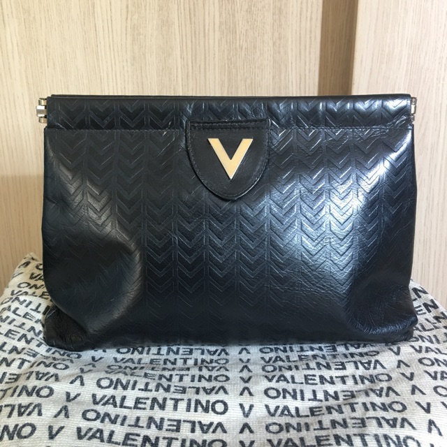 Valentino Clutch bag made in Italy มือสอง ของแท้ 💯%