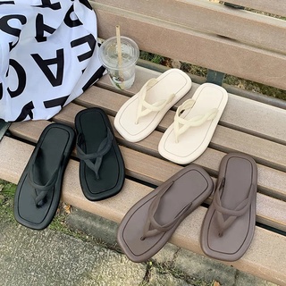 Lanceshoes Kasut Perempuan รองเท้าแตะ พื้นนิ่ม กันลื่น เหมาะกับเดินชายหาดกลางแจ้ง แฟชั่นสําหรับผู้หญิง