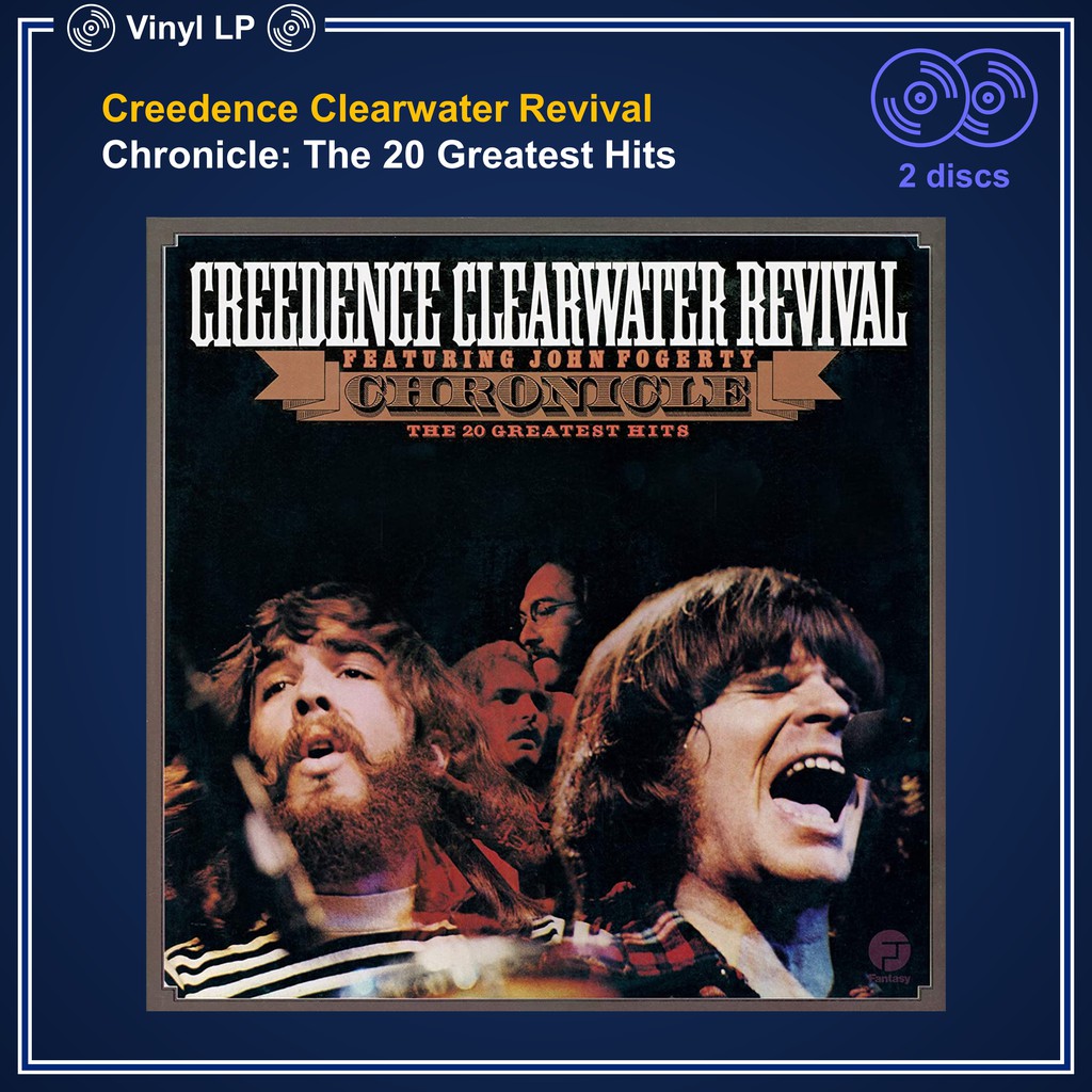 [แผ่นเสียง Vinyl LP] Creedence Clearwater Revival - Chronicle [ใหม่และซีล SS]