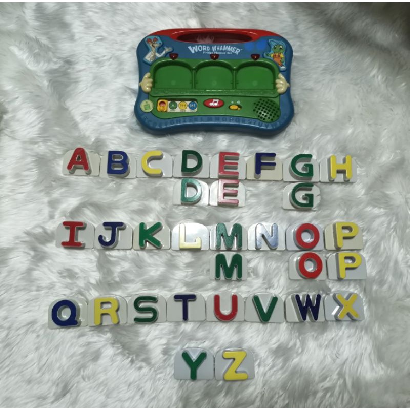 เครื่องอ่านภาษา LeapFrog Word Whammer Fridge Phonics Set มือสอง