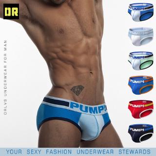 [PUMP] High quality cotton spandex briefs cotton panties Mens underwear H69