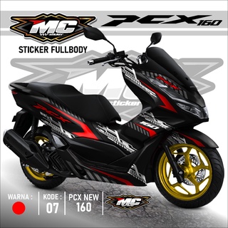 Mc สติกเกอร์ตัด PCX 160 องศา 2022 - Dekal Pcx160 ใหม่ล่าสุด 2021 2022 สีทอง เรียบง่าย MCD PCX 16007