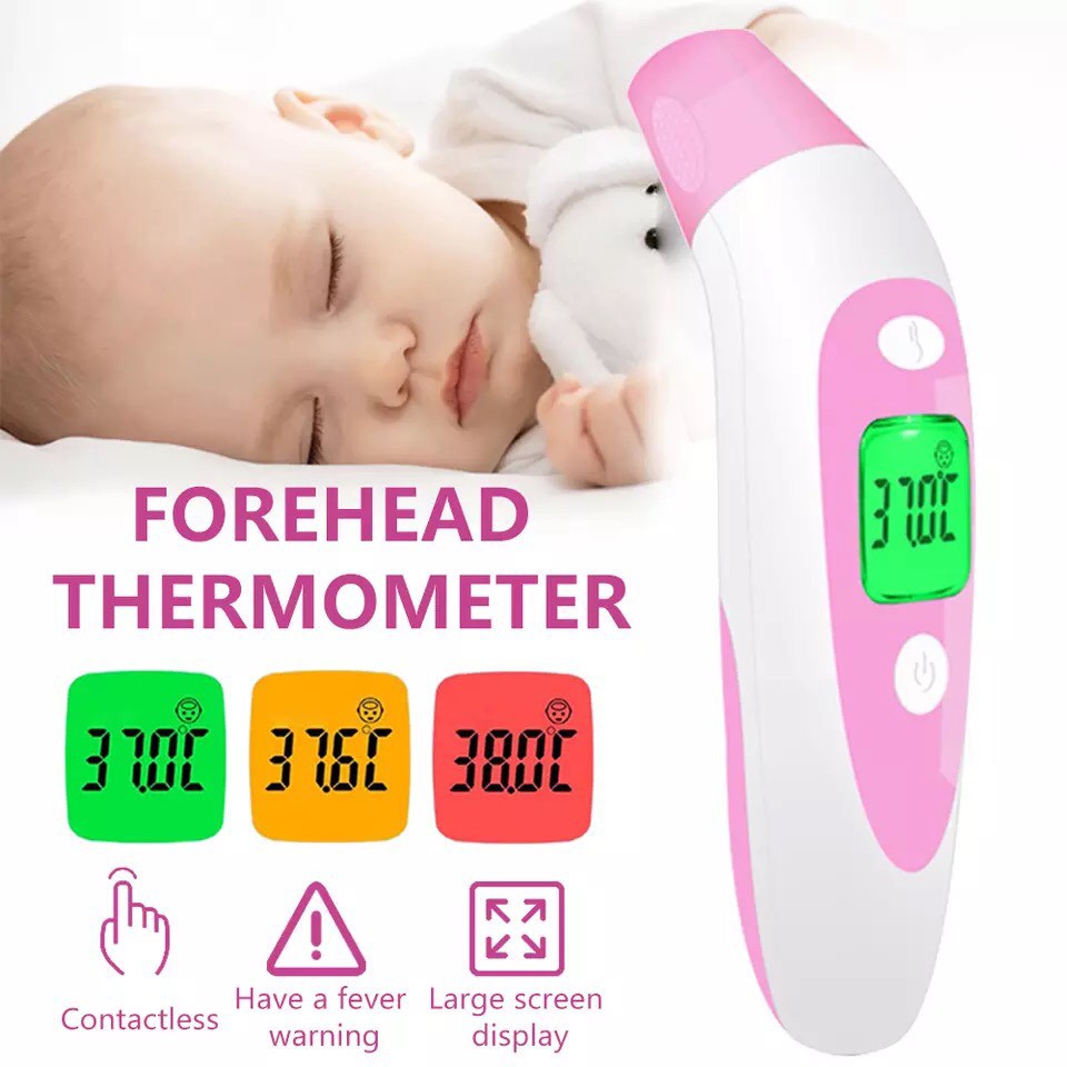 （มีของพร้อมส่งที่ไทย）เครื่องวัดอุณหภูมิ เครื่องวัดไข้ Temperature Thermometer Non-Contact Digital LCD MDI901