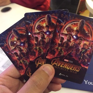 หายาก!! บัตรสะสม infinity war การ์ดสะสม บัตรแข็ง