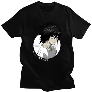 [S-5XL] ขายดี เสื้อยืดแขนสั้น คอกลม ผ้าฝ้าย 100% พิมพ์ลาย Death Note สไตล์วินเทจ ระบายอากาศ ของขวัญ สําหรับผู้ชาย