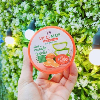 ของแท้ ส่งจริง เติมวิตามินให้ผิว INN BEAUTY Vit C-Aloe Soothing Gel 100g