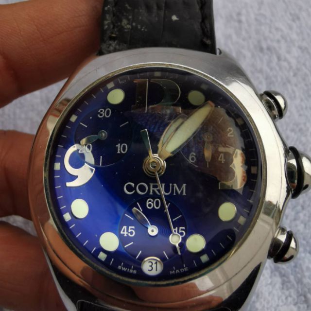 CORUM ของแท้มือสอง สภาพ 90%   หน้าเก็บสะสม หายาก  Limited Edition 68000บาท เบาๆๆๆๆๆๆๆๆๆๆๆๆ