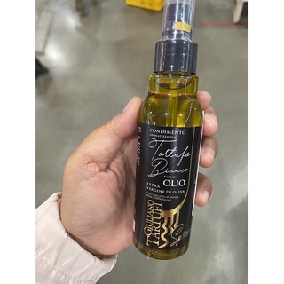 น้ำมันมะกอก ธรรมชาติ กลิ่น ทรัฟเฟิลขาว ชนิดสเปร์ย (Giuliano tartufi extra virgin olive oil dressing white truffle) 100ml