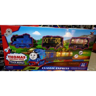 รถไฟของเล่น Thomas พร้อมราง สำหรับเด็ก