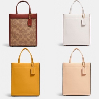 Outlet ของแท้ 🎀 COACH C5277 C4277 C4828 Mini Cally กระเป๋าสะพายไหล่ mini กระเป๋าหูหิ้ว for ผู้หญิง