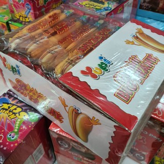 ยูปิ้กัมมี่ hotdog แฮปปี้ฮอทดอก 32กรัม x 24ชิ้น