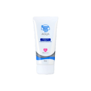 Banana Boat Aqua Sensitive Skin UV Protection Sunscreen Lotion SPF 50+/PA++++ 50ml บานาน่าโบ๊ท โลชั่นกันแดดสำหรับผิวหน้าและผิวกาย.