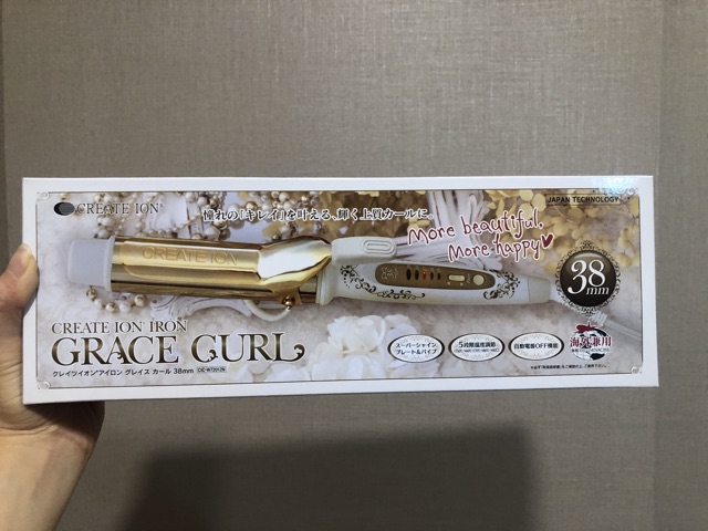 เครื่องม้วนผม Create Ion รุ่น Grace Curl แกน 263238 mm - japancrush ...