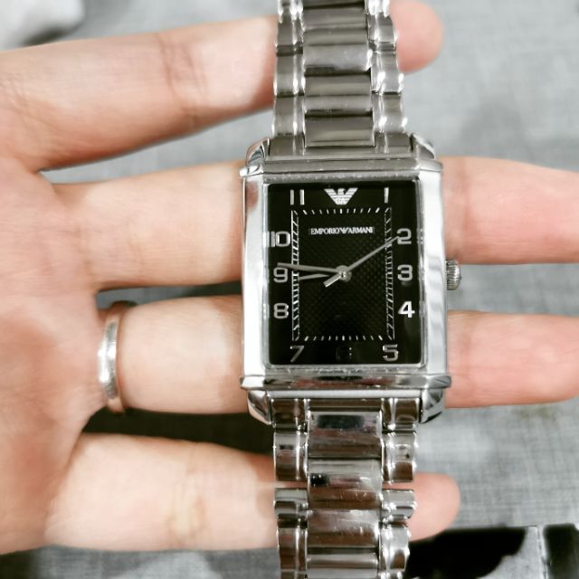 ใหม่​ แท้​ 100%Emporio Armani

Women's Silver Stainless-Steel Quartz Watch  Black  นาฬิกาแบรนด์เนม​ นาฬิกาข้อมือ