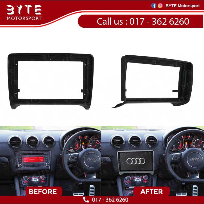 ปลอกเครื่องเล่น Android 9" Audi TT 2006-2014 (พร้อม Canbus)