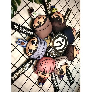 พวงกุญแจตุ๊กตา got7 gotoon + nametag