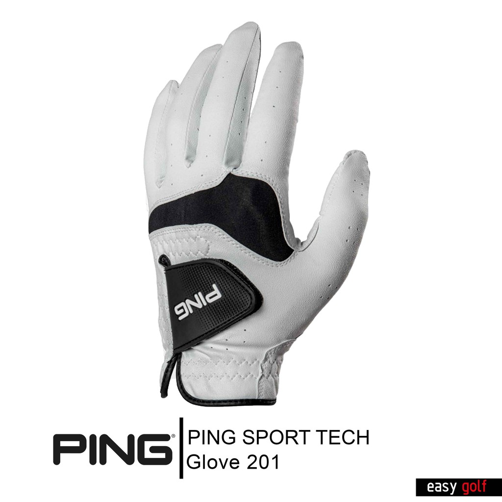 PING GLOVE SPORT TECH 201 ถุงมือกอล์ฟ แบบหนัง