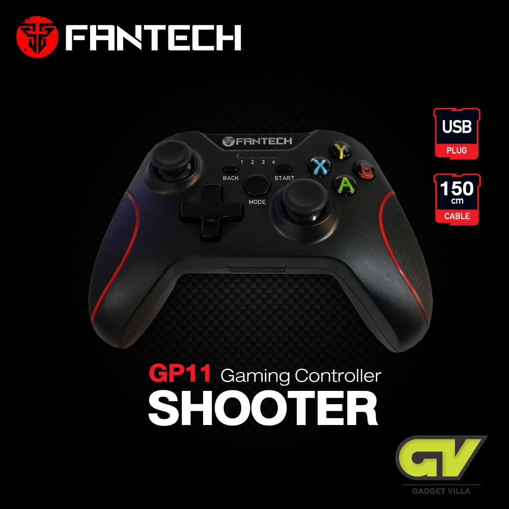 FANTECH GP11-RND (สีเขียว) Gaming Controller