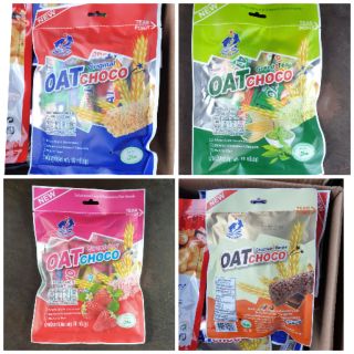 Oat choco โอ๊ตช็อกโก บาร์ข้าวโอ๊ต 80 กรัม