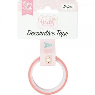 BABY GIRL ALPHABET Washi Tape