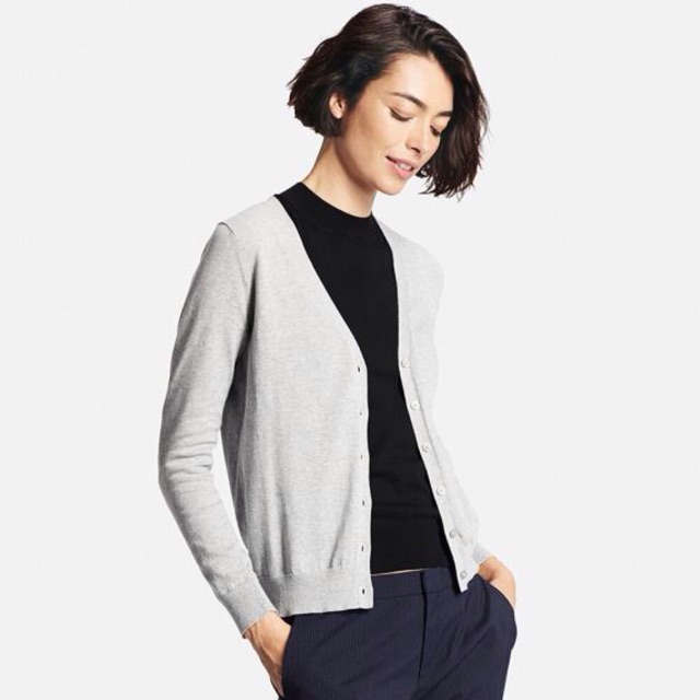 uniqlo cardigan uv cut