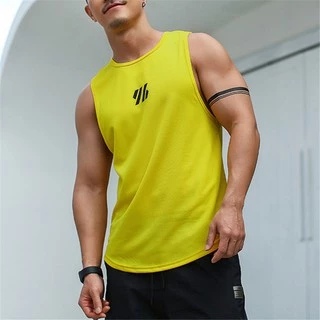 Healthland เสื้อแขนกุดผู้ชาย เสื้อกล้ามผู้ชาย M-4XL