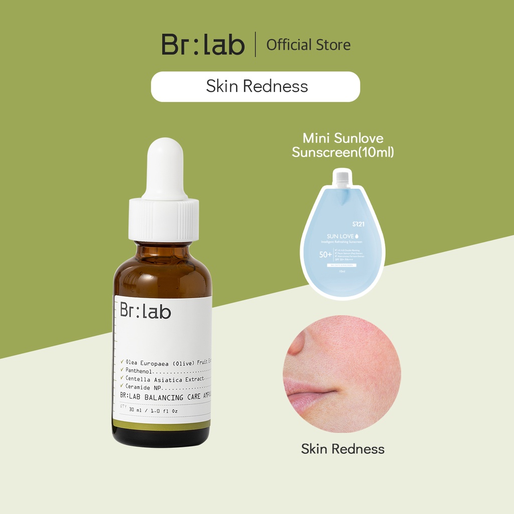 BR:LAB BALANCING CARE AMPOULE PANTHENOL 10% ANTI-AGING & SOOTHING SKIN AMPOULE, PREVENTING & REDUCIN