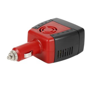 อะแดปเตอร์แปลงไฟฟ้า 150 W 12v DC to AC 220 V USB สำหรับรถยนต์