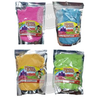 ทรายวิทยาศาสตร์  magic sand ถุงละ 1 กก. คละสี
