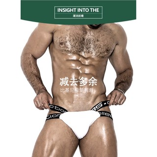 กางเกงในชายโชว์กลัวเซ็กซี่ผ้าcottonBJockstrap  ราคาถูก ราคาส่ง