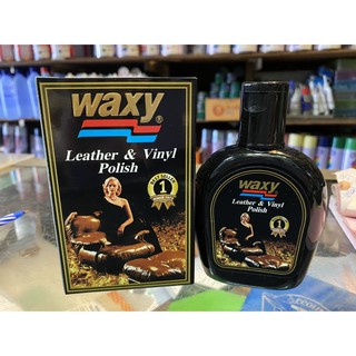 Waxy น้ำยาขัดเงา เบาะรถยนต์ 125มล.