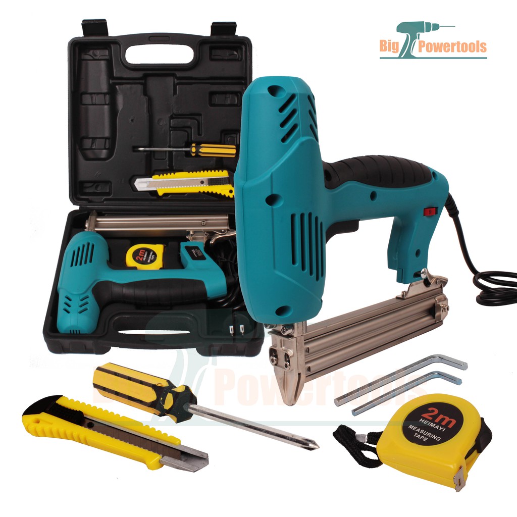 MOLITA เครื่องยิงแม็กไฟฟ้า ตะปูไฟฟ้า ขาเดี่ยว ปรับรอบได้ 6 ระดับ 2500W รุ่น F30กล่องดำ