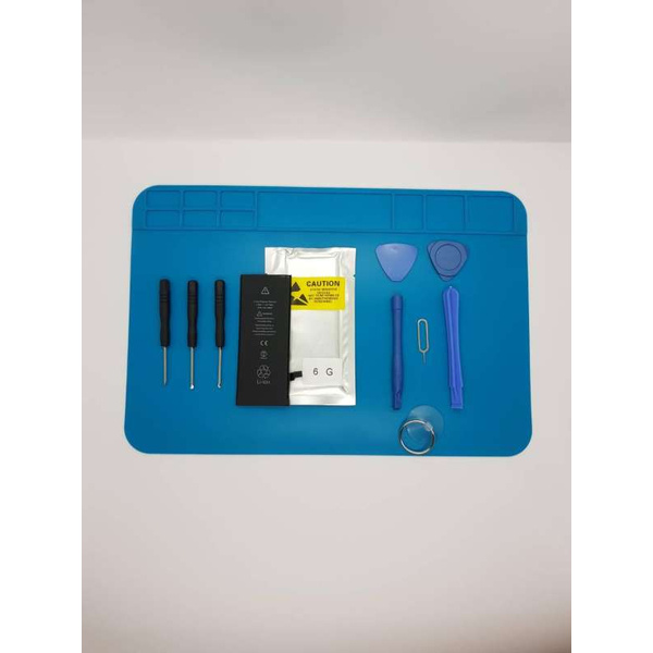 ส่งจากไทย แบตมือถือ ไอ6 พร้อมเครื่องมือเปลี่ยนและแผ่นฉนวนรองซ่อมมือถือ  Battery i6 with tools kit Li