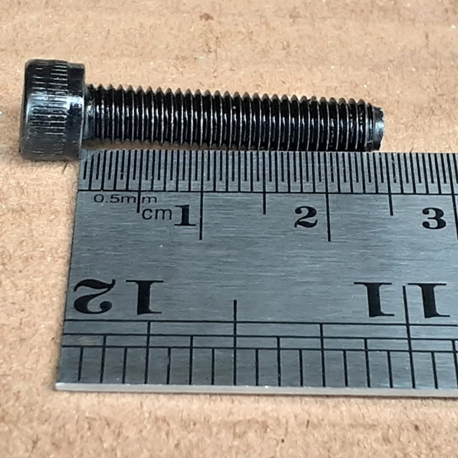 M6X25 L-BOLT นําเข้า TAIWAN / M6 X 25 STEEL L-BOLT / M6X25 เหล็กสีดํา BOLTED นําเข้า ERLINDAJAYAGROS