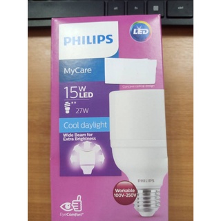 940.PHILIPS หลอดLEDฺbright w15daylight/8719252912