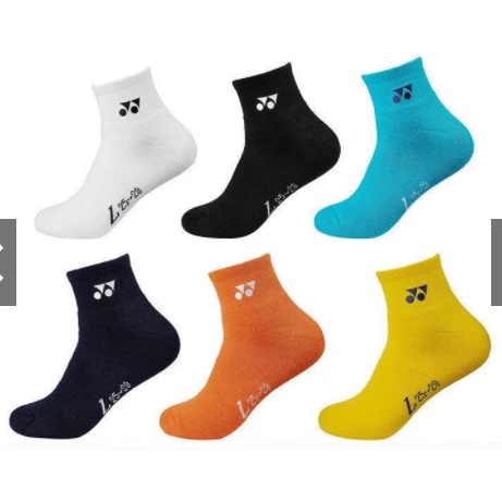 YONEX ถุงเท้ากีฬาข้อกลางมีหลายสี