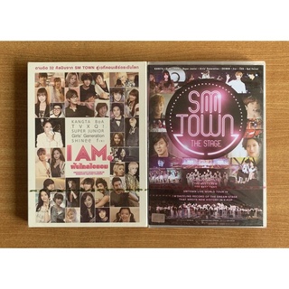 DVD : I AM. ฝันไกลไอแอม, SM Town The Stage [มือ 1] K-pop SNSD Super Junior TVXQ! EXO Red Velvet ดีวีดี