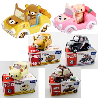 โมเดลรถยนต์ Tomica Takara Tomy Rilakkuma Kumamon Brown Bear ของเล่นสําหรับเด็ก