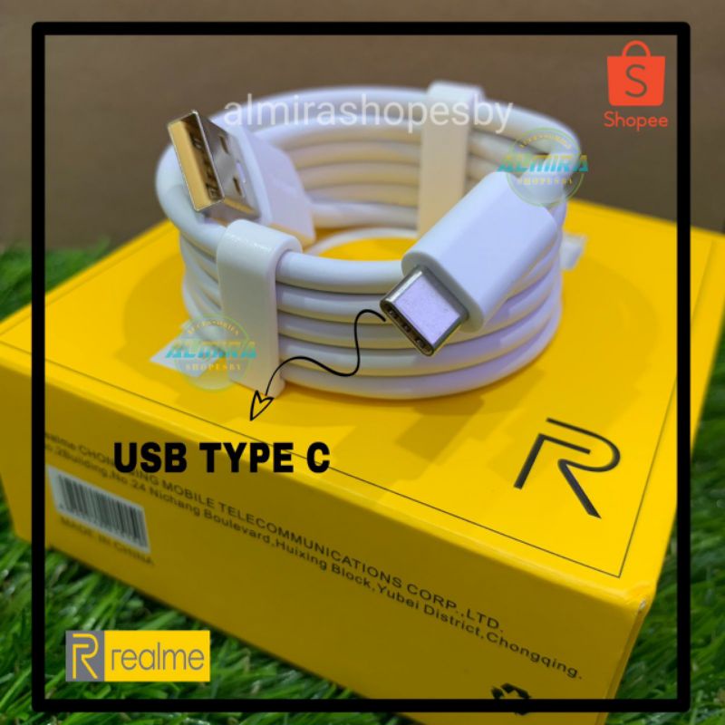 REALME TYPE C SUPER VOOC SUPERDART DATA CABLE REALME X/XT/X2/5 PRO/REALME 6 7 8 9 PRO/ 7i/7 PRO/C17/