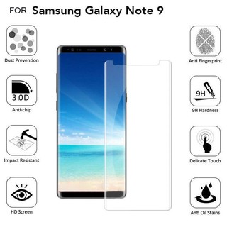 ฟิล์มกระจกนิรภัยกันรอยหน้าจอ 3 D Samsung Galaxy Note 9